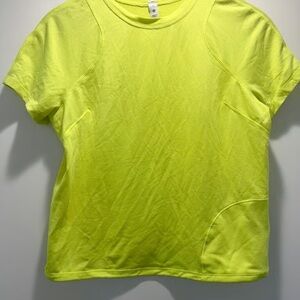 Bright Yellow Athletic T-Shirt